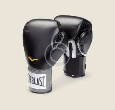Everlast Black Boxing Gloves
