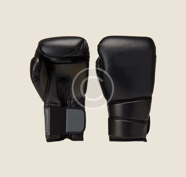 Black No Band Boxing Gloves