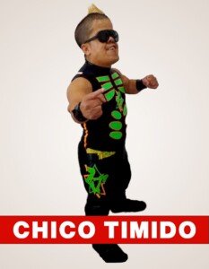 Chico Timido dwarfanators midget wrestler