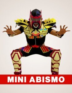 Mini Abismo micro wrestler